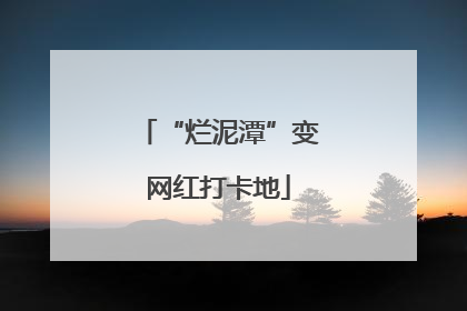 “烂泥潭”变网红打卡地