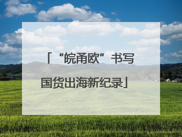 “皖甬欧”书写国货出海新纪录