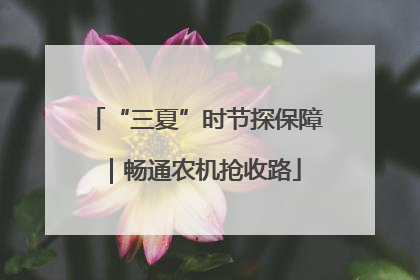 “三夏”时节探保障｜畅通农机抢收路