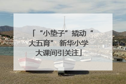 “小垫子”撬动“大五育” 新华小学大课间引关注