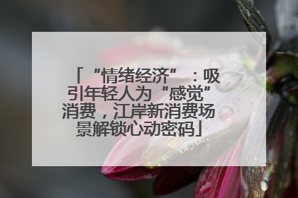 “情绪经济”：吸引年轻人为“感觉”消费，江岸新消费场景解锁心动密码