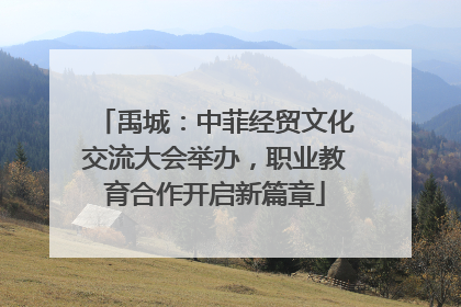 禹城：中菲经贸文化交流大会举办，职业教育合作开启新篇章