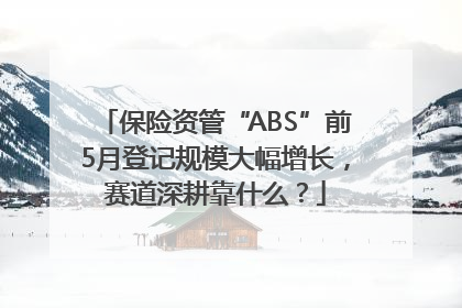 保险资管“ABS”前5月登记规模大幅增长，赛道深耕靠什么？