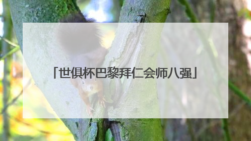 世俱杯巴黎拜仁会师八强