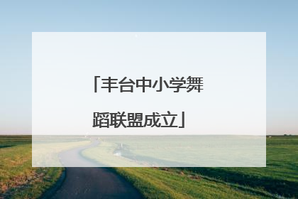 丰台中小学舞蹈联盟成立