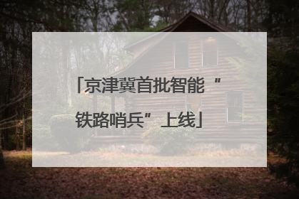 京津冀首批智能“铁路哨兵”上线