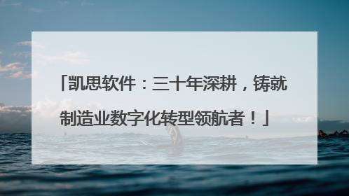 凯思软件：三十年深耕，铸就制造业数字化转型领航者！