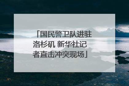 国民警卫队进驻洛杉矶 新华社记者直击冲突现场