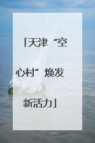 天津“空心村”焕发新活力