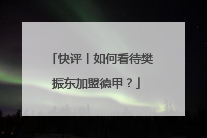 快评丨如何看待樊振东加盟德甲？