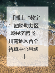 插上“数字”翅膀助力区域经济腾飞 川南地区首个智算中心启动
