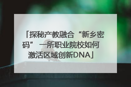 探秘产教融合“新乡密码” 一所职业院校如何激活区域创新DNA