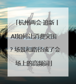 杭州两会·追新丨AI如何让消费突围？场景和路径成了会场上的高频词