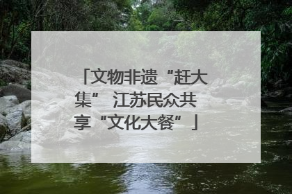 文物非遗“赶大集” 江苏民众共享“文化大餐”
