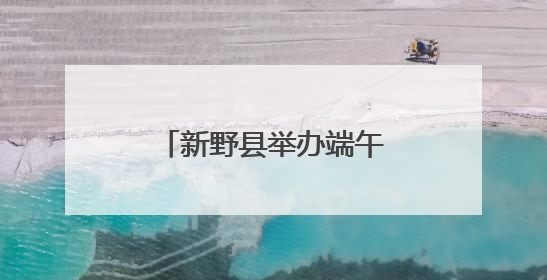 新野县举办端午主题实践活动助力青少年成长