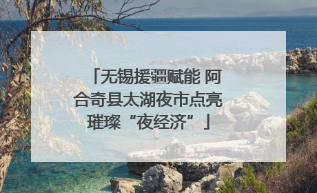 无锡援疆赋能 阿合奇县太湖夜市点亮璀璨“夜经济”