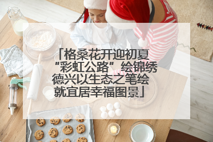 格桑花开迎初夏 “彩虹公路”绘锦绣 德兴以生态之笔绘就宜居幸福图景