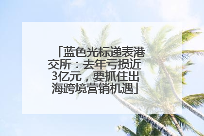 蓝色光标递表港交所：去年亏损近3亿元，要抓住出海跨境营销机遇