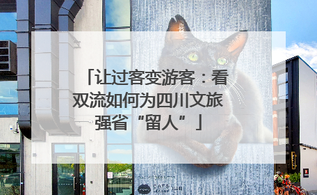 让过客变游客：看双流如何为四川文旅强省“留人”