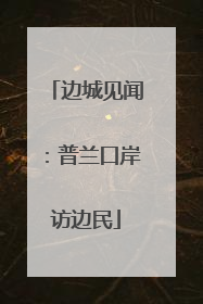 边城见闻：普兰口岸访边民