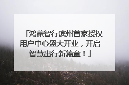 鸿蒙智行滨州首家授权用户中心盛大开业，开启智慧出行新篇章！