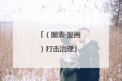 （图表·漫画）打击治理