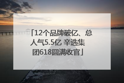12个品牌破亿、总人气5.5亿 辛选集团618圆满收官