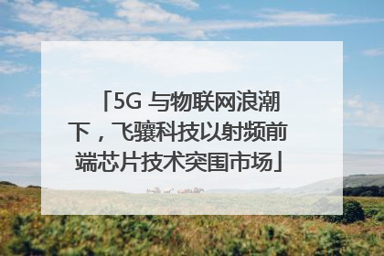 5G 与物联网浪潮下，飞骧科技以射频前端芯片技术突围市场
